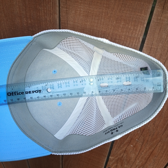 Under Armour Men's Fish Hook 2.0 Fishing Cap - Carolina Blue - Size L-XL - Picture 8 of 8